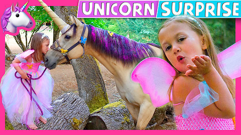Little Girl Gets Real Unicorn Birthday Surprise