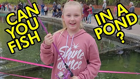 #fishing in a pond with 1000 fish!