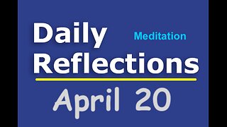 Daily Reflections Meditation Book – April 20 – Alcoholics Anonymous - Read Along – Sober Recovery