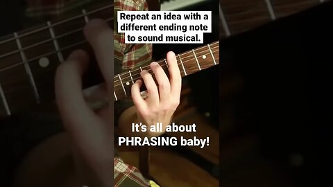 Solos sound better with this | #phrasing #guitar #guitarsolo #leadguitar #guitarlicks #guitarmelody