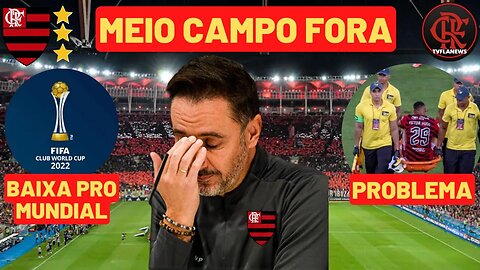 MEIO CAMPO FORA DO MUNDIAL 🤦🏻‍♂️😭 VITOR PEREIRA FALA DA ESTREIA 😍❤🖤