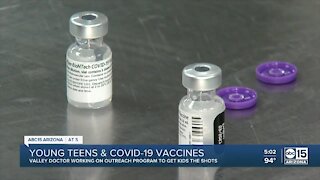 Young teens eligible for COVID-19 vaccines