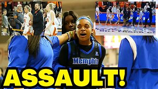 Memphis Women's Basketball Player Gets 'ASSAULT' CHARGE after PUNCH on Bowling Green Player!