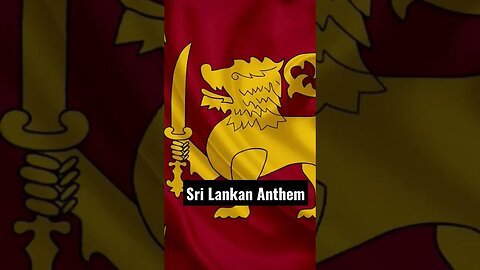 Sri Lankan Anthem - Subscribe For More #shorts #srilanka #mothersrilanka