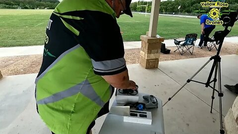 Yellow Rose Drones unboxing a DJI AVATA FPV Drone during the Central Texas Drone Meet-up #djiavata