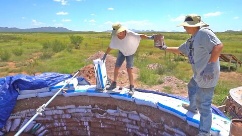 We Made Incredible Progress On Our Earthbag Dome, But At What Cost?