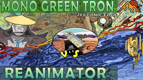 Mono Green Tron VS Reanimator｜Possibly Abzan Reanimator? ｜Magic The Gathering Online Modern League Match