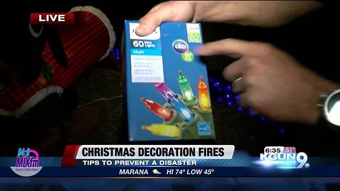 NFPA: Tips on preventing Christmas decoration fires