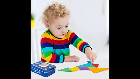ANNUAL SALE! 3D Puzzle Jigsaw Tangram Good Quality Kids Thinking Training Game