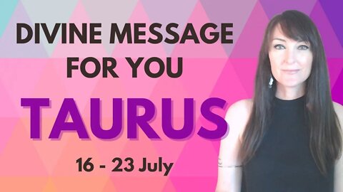 ZODIAC TAURUS ASTROLOGY FORECAST - Your horoscope for the week carries a divine message!