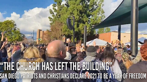 "The Church Has Left the Building" San Diego Christians Gather Under an Open Sky