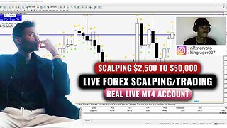 How To Make $500 in 1 Day Scalping The USDJPY 5 Minutes Forex Chart