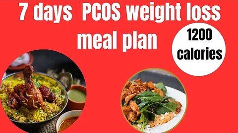 PCOS weight loss diet | PCOS weight loss meals| PCOS weight loss meal preps 2023