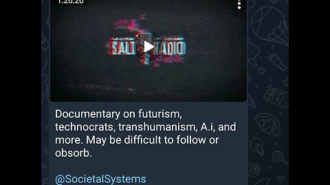 Documentary: Futurism and Technocracy