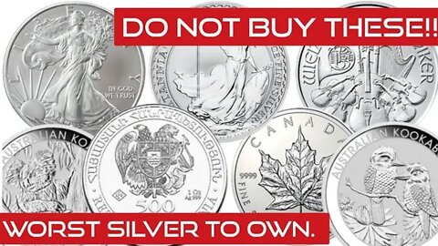 The 7 Worst Types of Silver to Buy