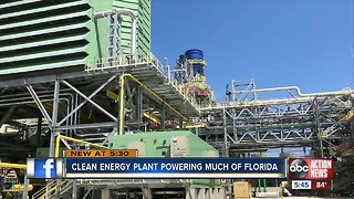 Duke Energy clean energy plant power much of Florida