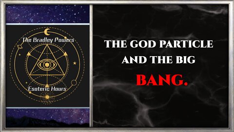 CoffeeTime clips: "The god particle and big bang."