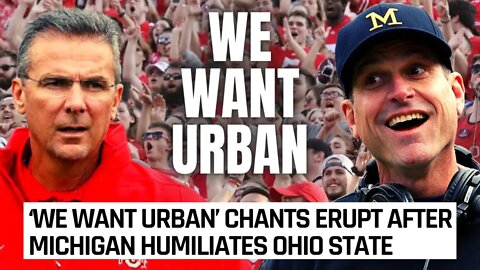 Ohio State Crowd Chants For Urban Meyer To Return After Getting DESTROYED By Michigan