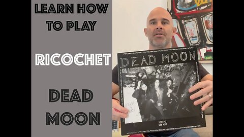 How To Play Ricochet On Guitar Lesson - WITH SOLO! [Dead Moon]