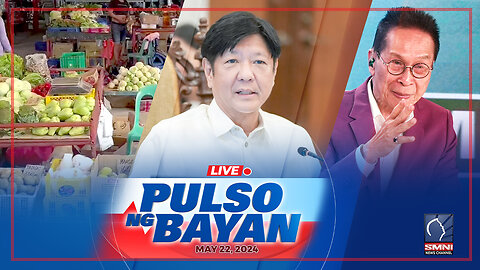 LIVE: Pulso ng Bayan kasama sina Admar Vilando at Jade Calabroso| May 22, 2024