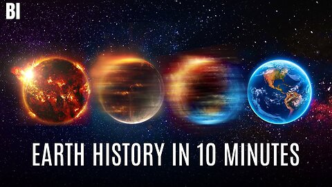 Full history of earth in 10 minutes