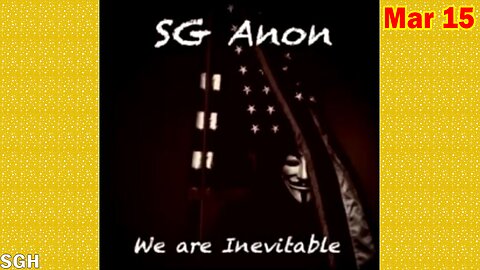 SG Anon Situation Update Mar 15: "SG Anon Sits Down w/ Kirk Elliott"