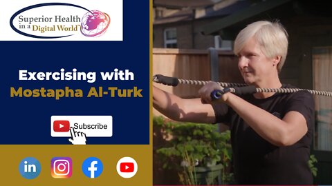 Exercising with Mostapha Al-Turk