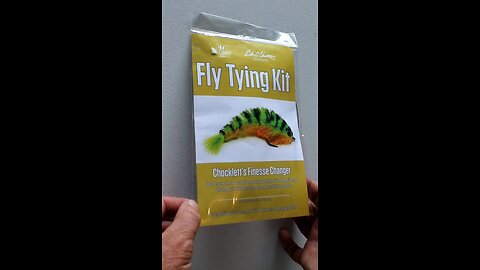 Unbagging of Chocklett's Finesse Changer Fly Tying Kit