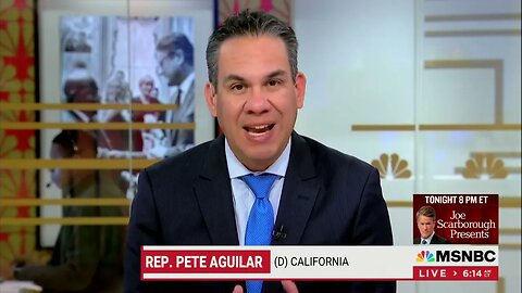 House Democrat Chair Pete Aguilar: Border Surge Due To People "Fleeing Because Of Climate Change"