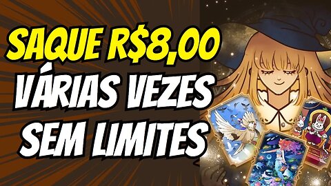 [SAQUE R$8,00 VÁRIAS VEZES] Jogo Para Ganhar Dinheiro de Verdade no Pix Sem Limites e já Pode Sacar