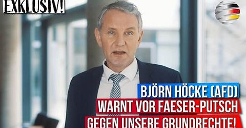 Exklusiv: Björn Höcke (AfD) warnt vor Faeser-Putsch gegen unsere Grundrechte!