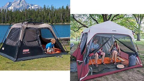 Coleman Tents vs Core Tents. Which is Better?