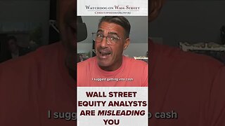 Wall Street Analysts are MISLEADING you
