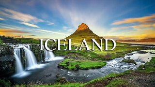 Beautiful Iceland 4K UHD- Relaxing Music for Concentration, Study & Stress Relief