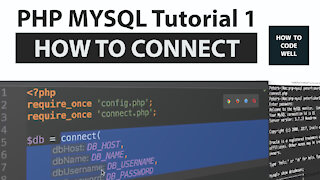 1: PHP MySQL Connect - PHP MySQL Course