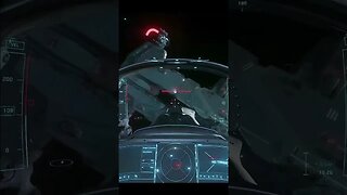 Flying through an angry Hammerhead in Star Citizen