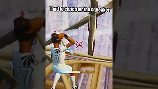 I had to save the little squeaker #shorts #fortniteshorts #gaming