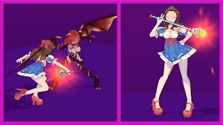 Magical Girl Run 5 💓New Game 🔮 #mobilegames All Levels 3D Game Gameplay (iOS & Android)