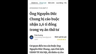 Ông Nguyễn Đức Chung bị cáo buộc nhận 2,6 tỷ đồng#shorts