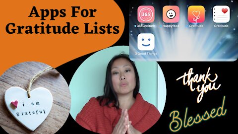 APPS FOR GRATITUDE LISTS | HOW TO HAVE A GRATITUDE PRACTICE