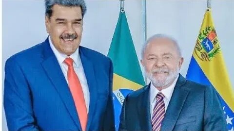 Agora! Lula Recebe o líder da Venezuela 🇻🇪 Nicolás Maduro