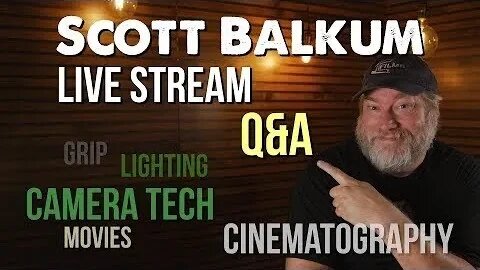 LIVE STREAM 12-16-22 -Let's Talk About Filmmaking! Bring Your Questions! Its Friday!
