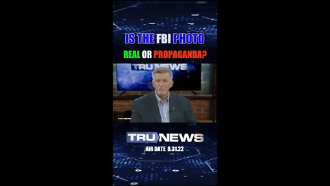 Is the FBI photo real or propaganda? #shorts