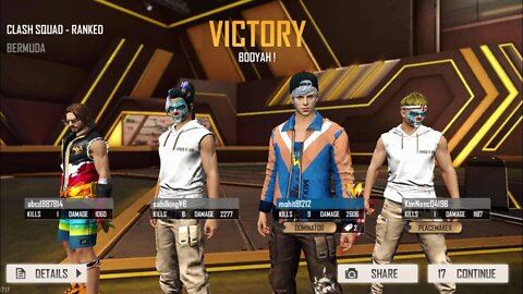 FREE FIRE CLASH SQUAD#LIVE MATCH