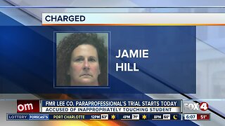 Trial set to begin for former Lee County school employee accused of touching student