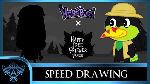 Speed Drawing: Happy Tree Friends Fanon - Adrian | Mobebuds Style