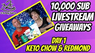 10k sub day 1 live-stream giveaway