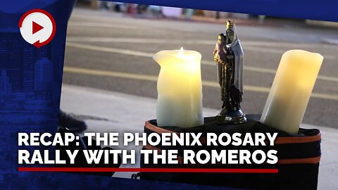 Watch the Romeros Lead a Phoenix Rosary Rally in Reparation for a Christmas Drag Show