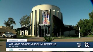 San Diego Air & Space Museum reopens