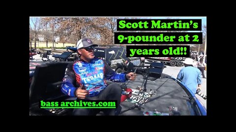 Scott Martin's PB at 2-years-old was a 9-pounder!!!!